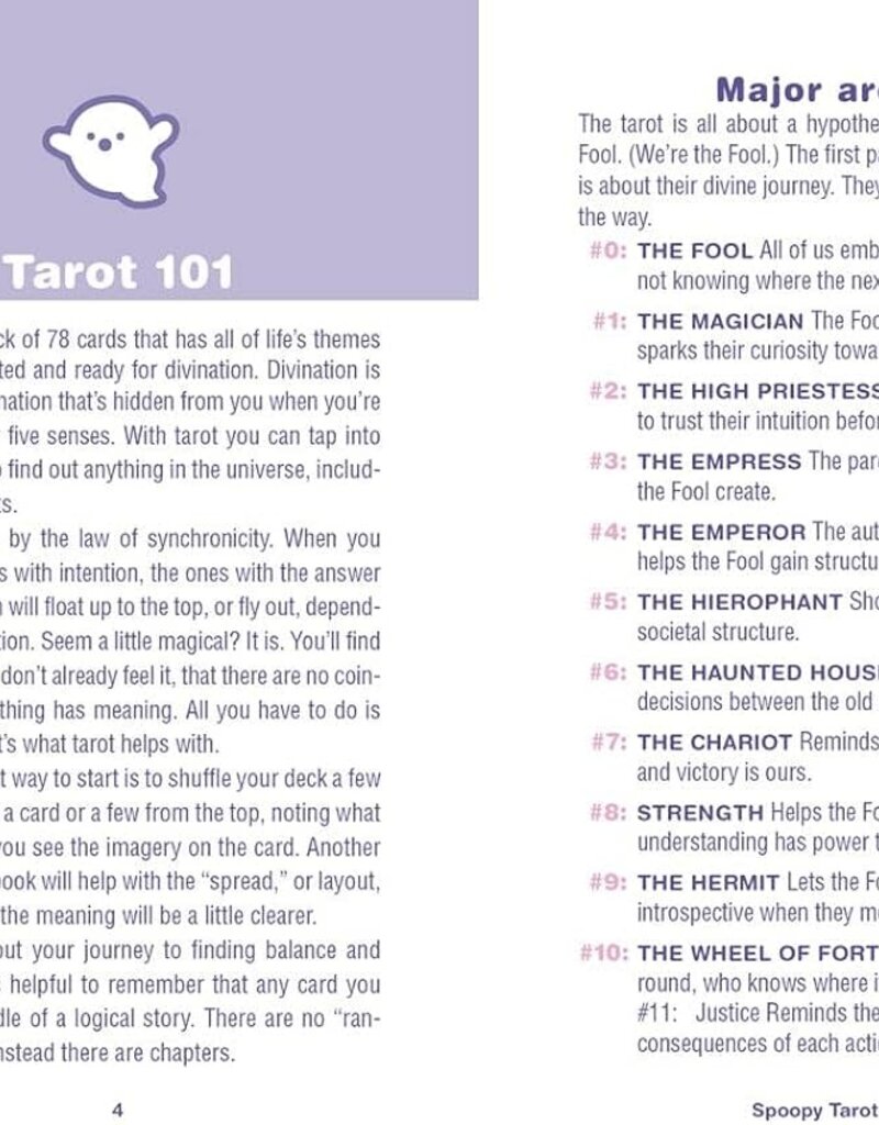 Spoopy Tarot: A 78-Card Deck of Creepy and Cute