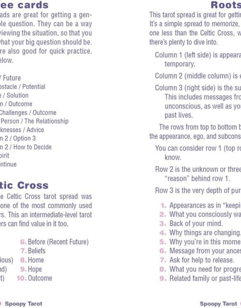 Spoopy Tarot: A 78-Card Deck of Creepy and Cute