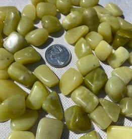 Lemon Jasper - Small Gemstone Tumbled