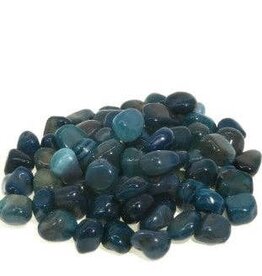 Teal Agate - Medium Gemstone Tumbled