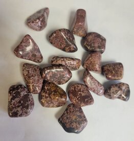 ** Tiger Jasper - Med Gemstone Tumbled