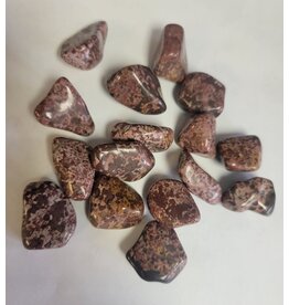 ** Tiger Jasper - Med Gemstone Tumbled