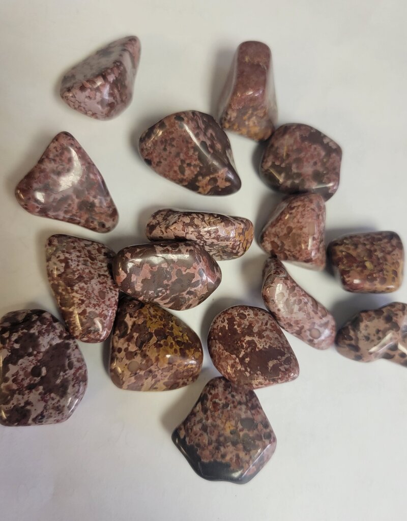 ** Tiger Jasper - Med Gemstone Tumbled