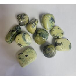 ** Green Serpentine - Medium Gemstone Tumbled