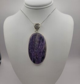 Charolite Pendant #3 - Gemstone