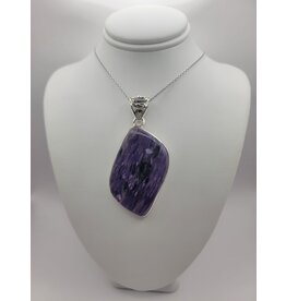 Charolite Pendant #4 - Gemstone