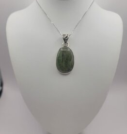 Green Kyanite Pendant #1 - Gemstone