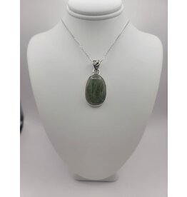 Green Kyanite Pendant #1 - Gemstone