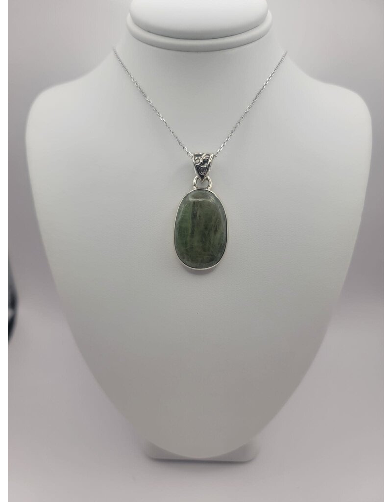 Green Kyanite Pendant #1 - Gemstone