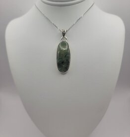 Green Kyanite Pendant #3 - Gemstone