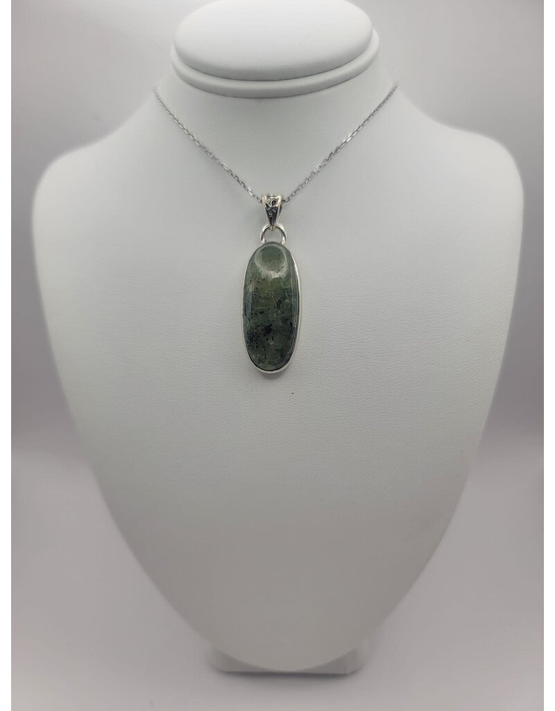 Green Kyanite Pendant #3 - Gemstone