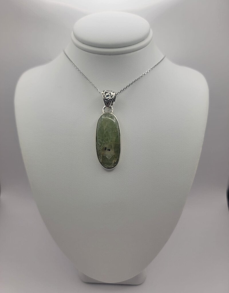 Green Kyanite Pendant #4 - Gemstone