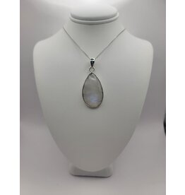 Rainbow Moonstone Pendant #1 - Gemstone