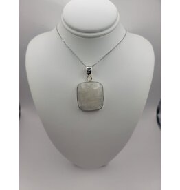 Rainbow Moonstone Pendant #2 - Gemstone