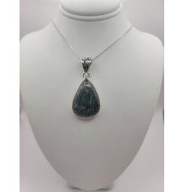 Moss Agate Pendant #2 - Gemstone