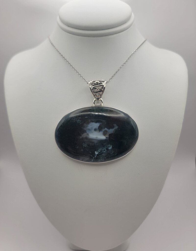 Moss Agate Pendant #6 - Gemstone