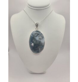 Moss Agate Pendant #7 - Gemstone