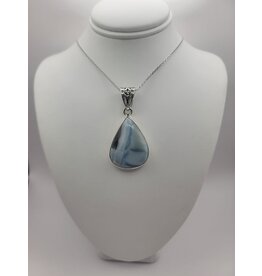 Blue Opal Pendant #4 - Gemstone