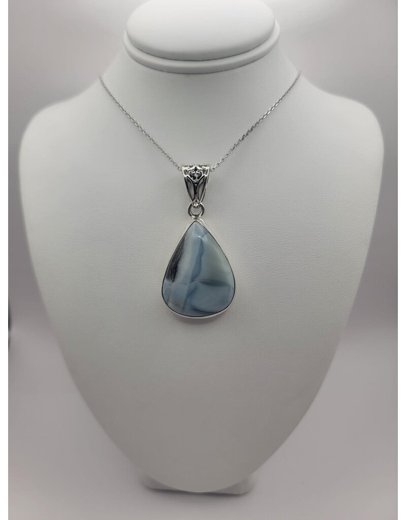 Blue Opal Pendant #4 - Gemstone