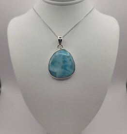 Larimar Pendant #3 - Gemstone