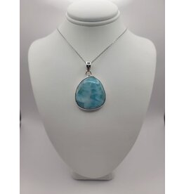 Larimar Pendant #3 - Gemstone