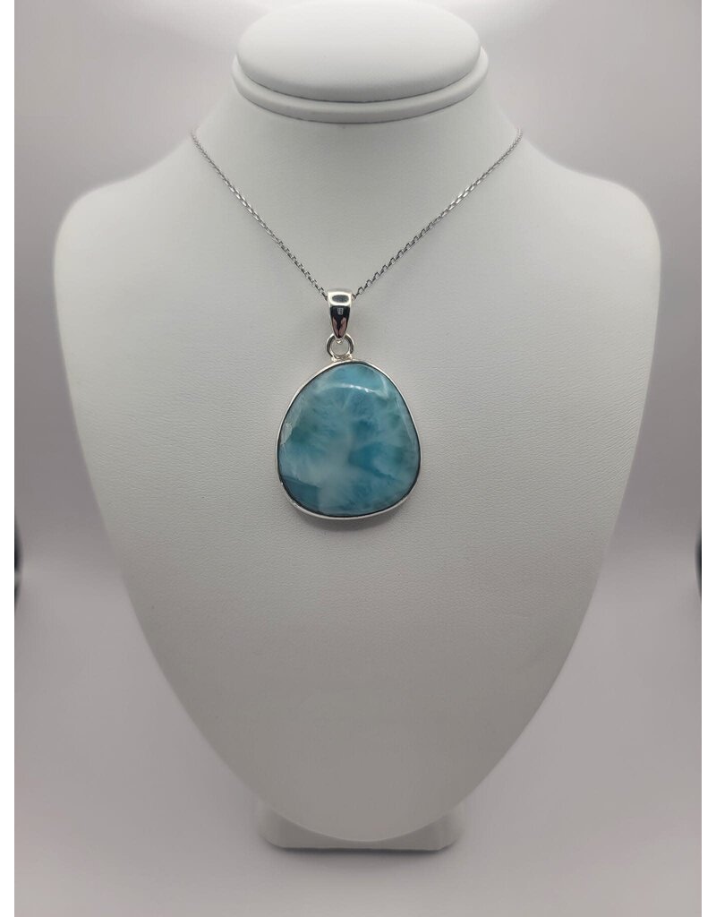 Larimar Pendant #3 - Gemstone