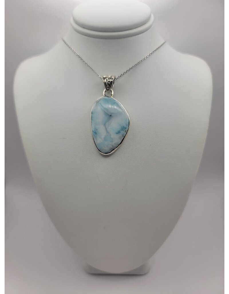 Larimar Pendant #5 - Gemstone