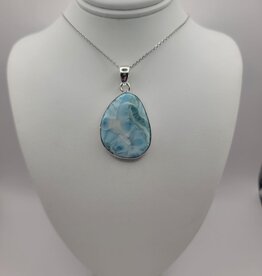 Larimar Pendant #6 - Gemstone