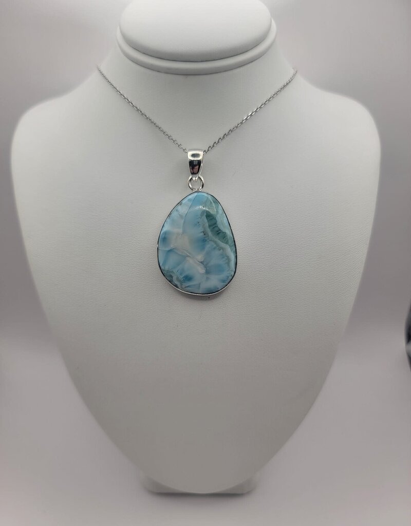 Larimar Pendant #6 - Gemstone
