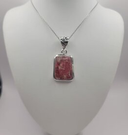 Thulite Pendant #3 - Gemstone