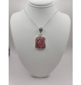 Thulite Pendant #3 - Gemstone