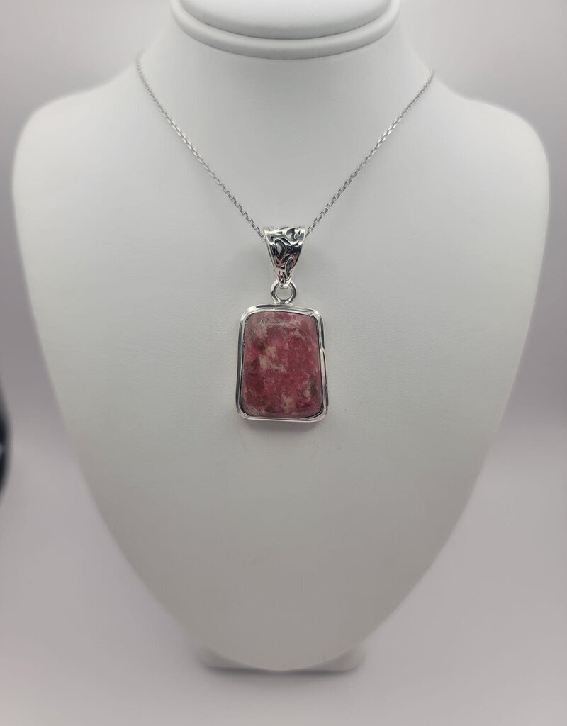 Thulite Pendant #3 - Gemstone