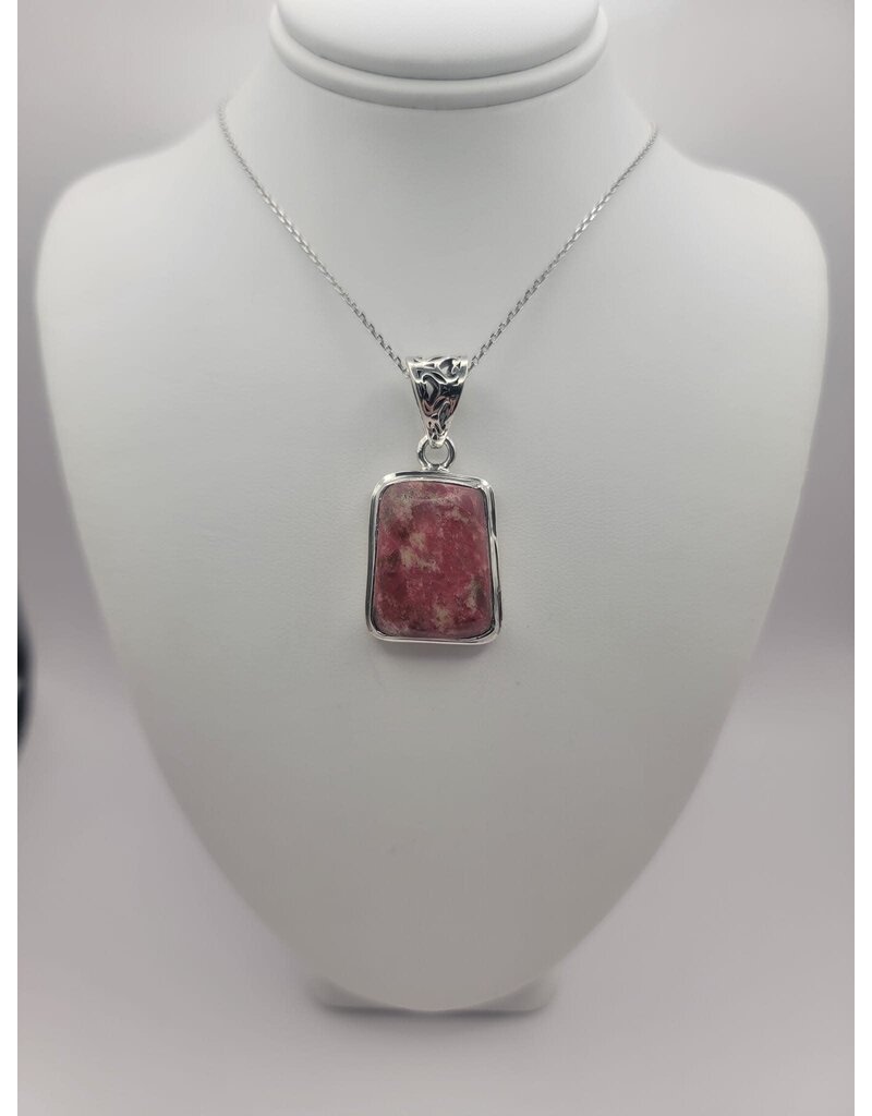 Thulite Pendant #3 - Gemstone