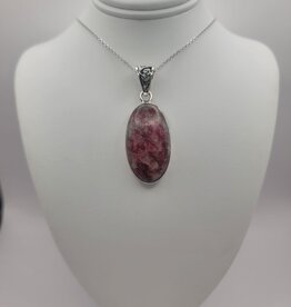 Thulite Pendant #4 - Gemstone