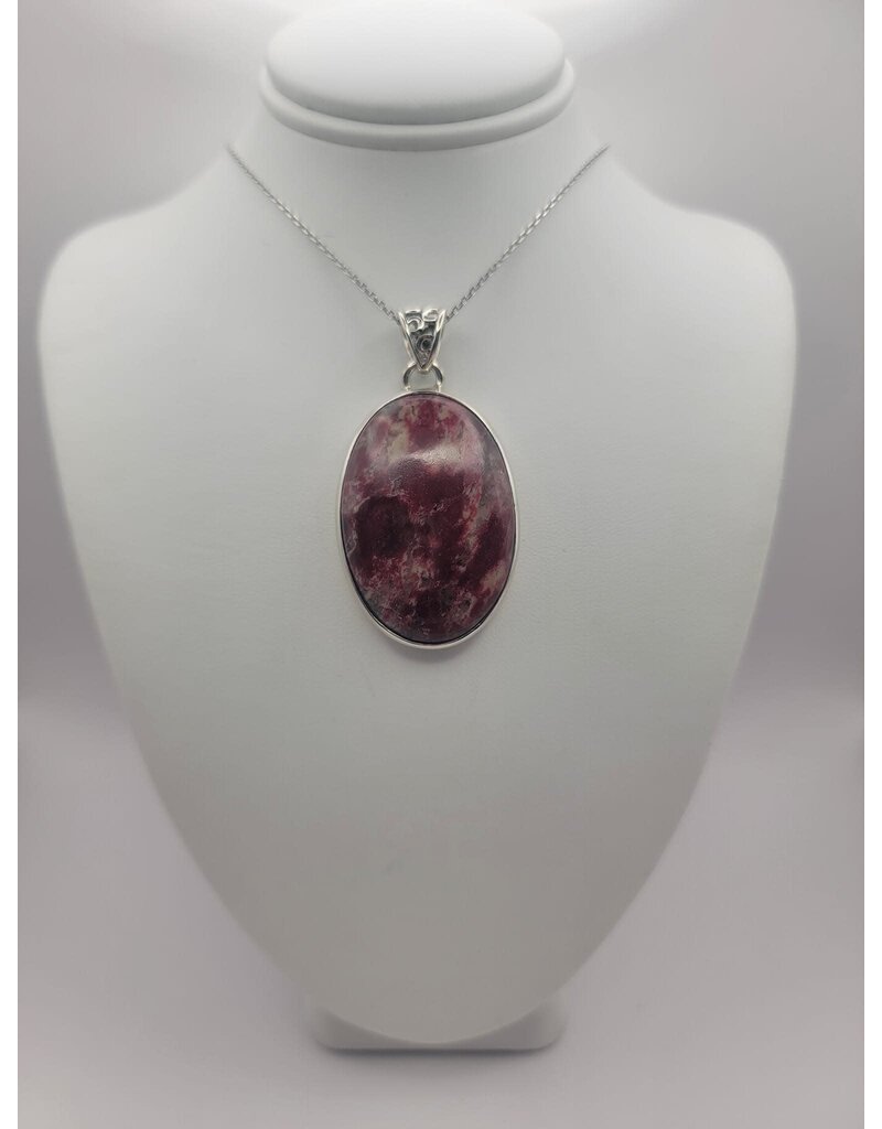 Thulite Pendant #7 - Gemstone