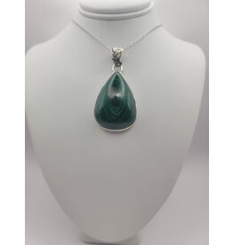 Malachite Pendant #2 - Gemstone