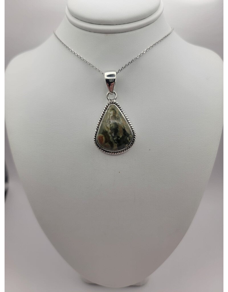 Turritella Pendant #1 - Gemstone