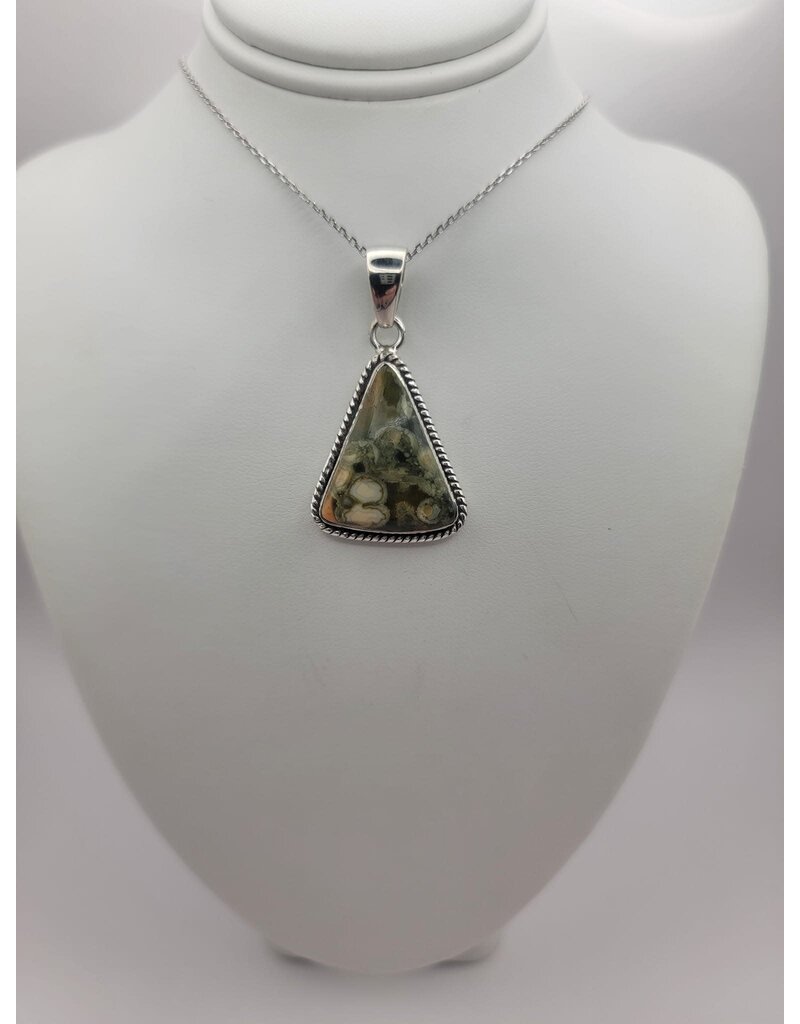 Turritella Pendant #2 - Gemstone