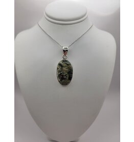 Turritella Pendant #3 - Gemstone