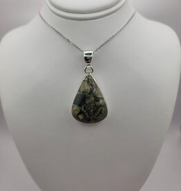 Turritella Pendant #7 - Gemstone