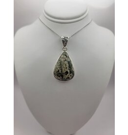 Turritella Pendant #8 - Gemstone