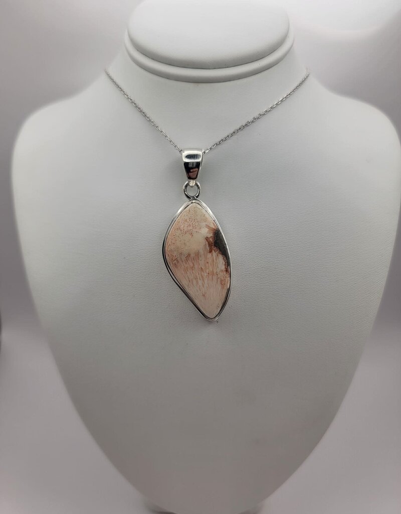 Scolecite Pendant #1 - Gemstone