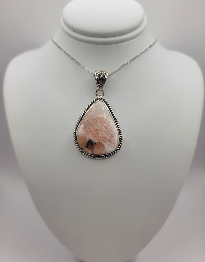 Scolecite Pendant #10 - Gemstone