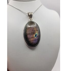 Labradorite Pendant #8 - Gemstone