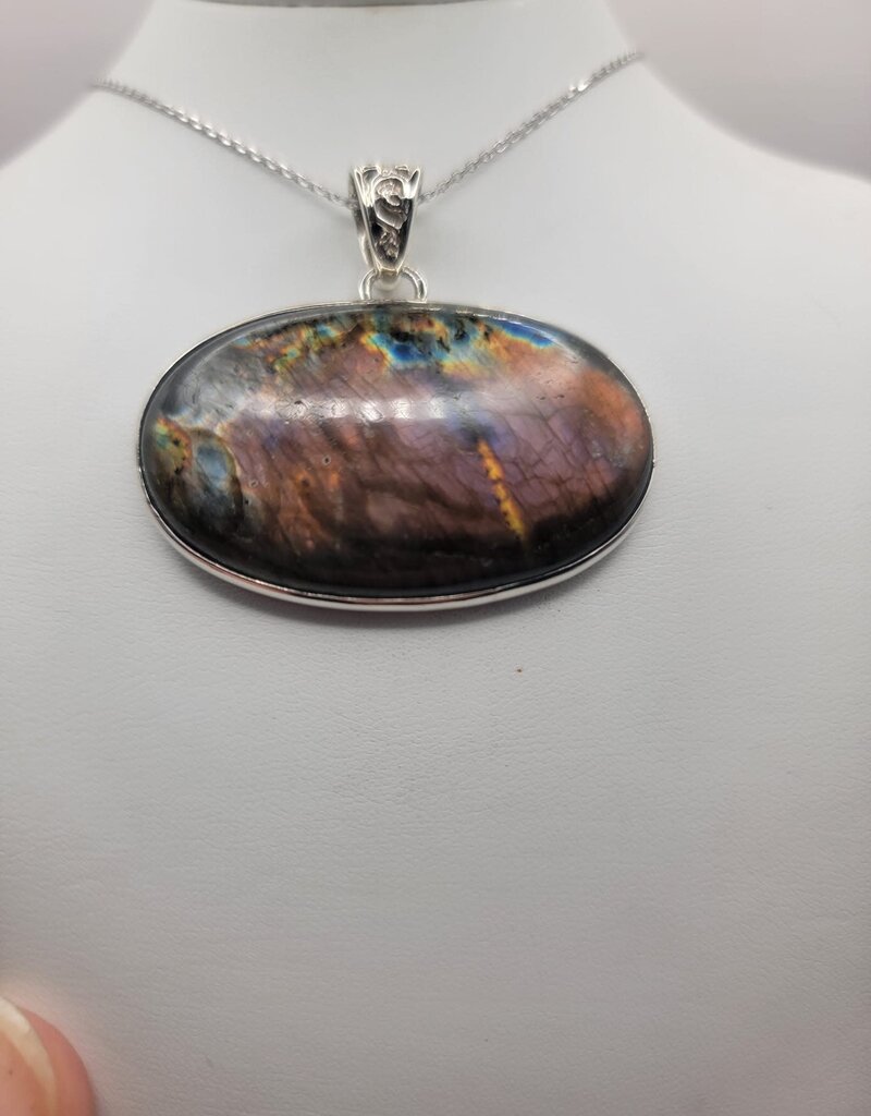Labradorite Pendant #13 - Gemstone