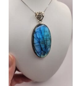 Labradorite Pendant #21 - Gemstone