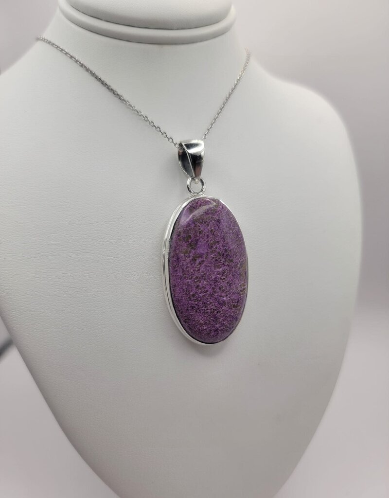 Stichtite Pendant #9 - Gemstone