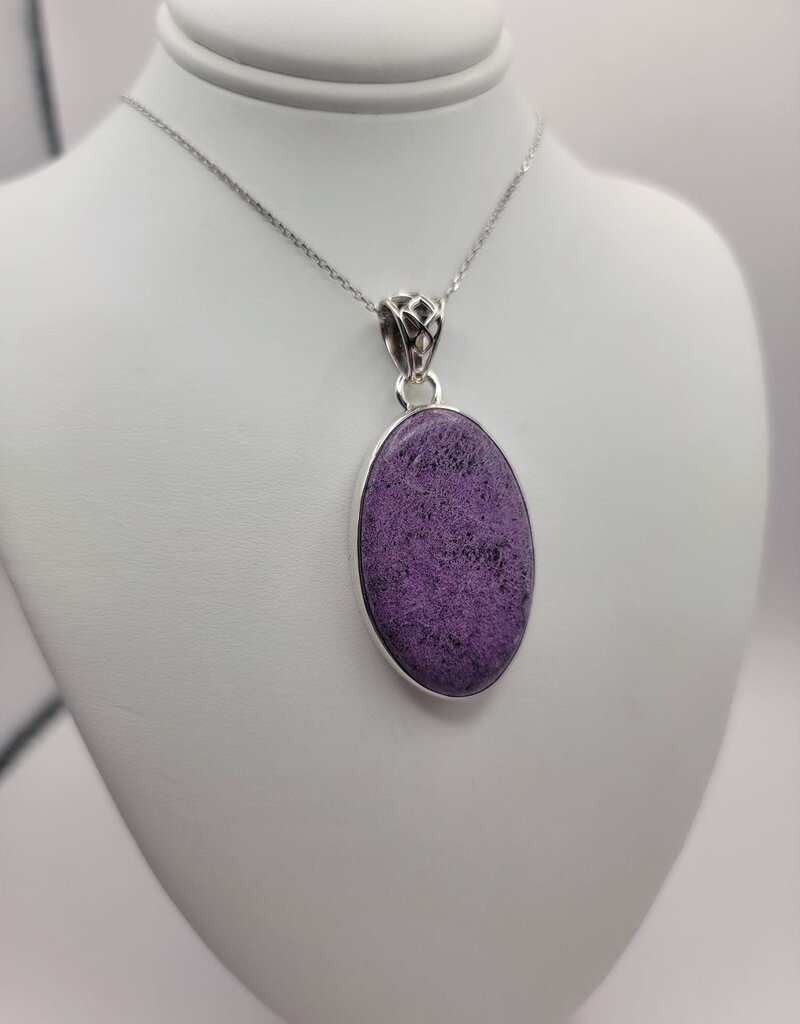 Stichtite Pendant #10 - Gemstone
