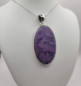 Stichtite Pendant #21 - Gemstone