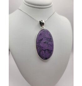 Stichtite Pendant #21 - Gemstone